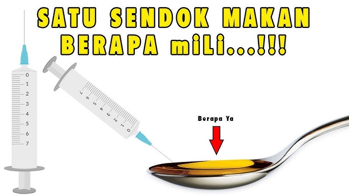 50 ml Berapa Sendok Makan? Ini Dia Penjelasannya!