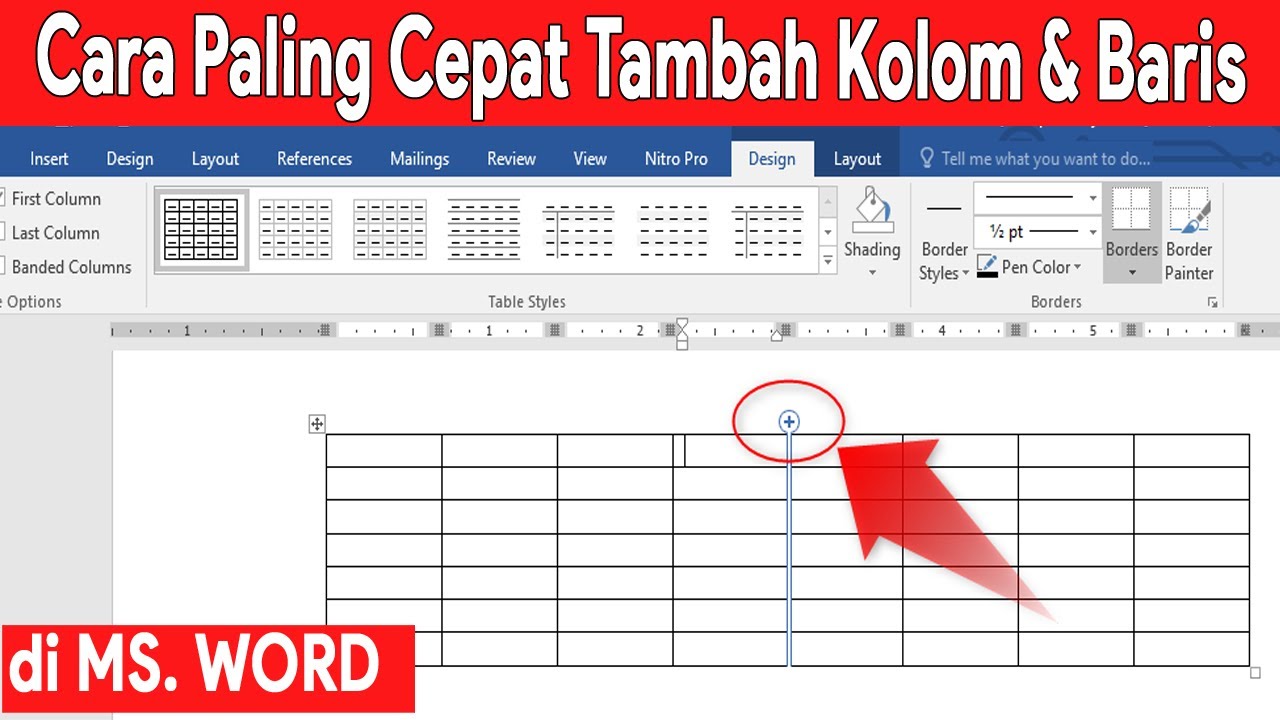 Cara Menambah Kolom di Word: Panduan Lengkap untuk Pemula